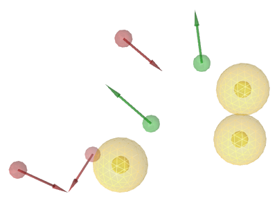 Structure-based pharmacophore model generated by LigandScout